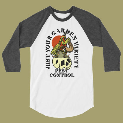 Pest Control 3/4 sleeve raglan shirt