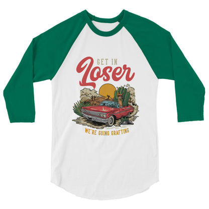 Get in Loser camisa raglán de manga 3/4