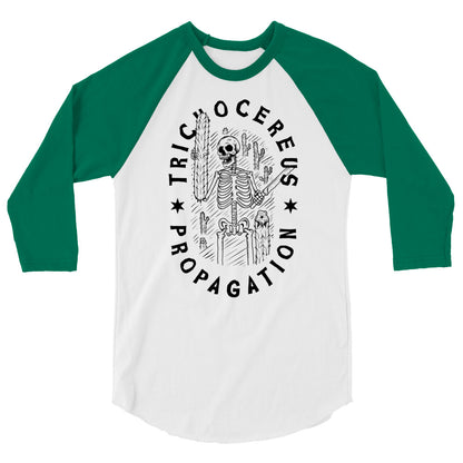 Tricho Propagation 3/4 sleeve raglan shirt