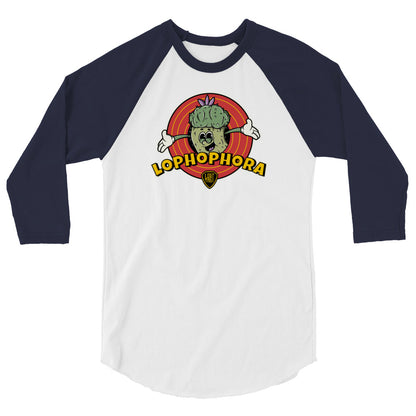 Lophophora 3/4 sleeve raglan shirt