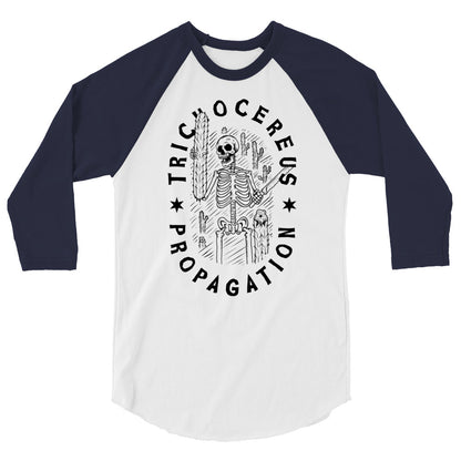 Tricho Propagation 3/4 sleeve raglan shirt