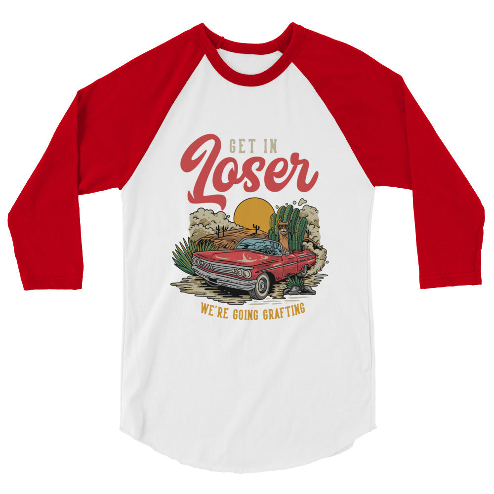 Get in Loser camisa raglán de manga 3/4