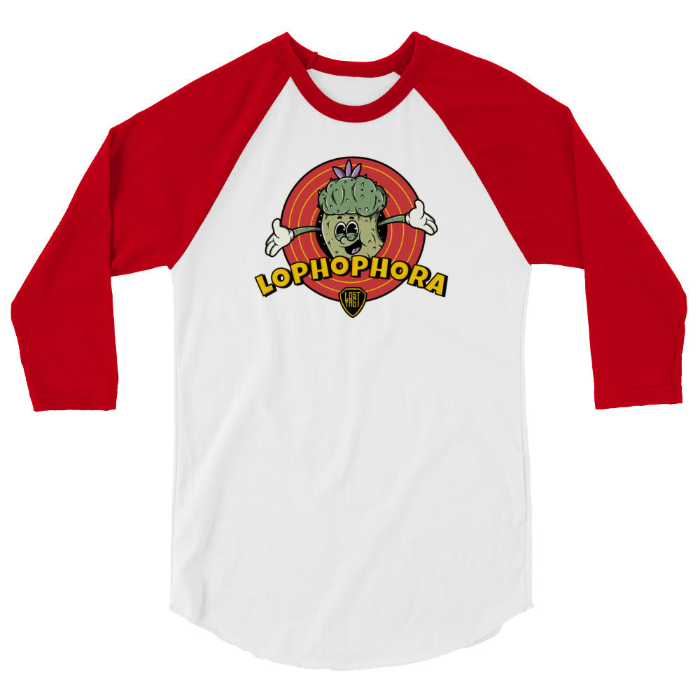 Lophophora 3/4 sleeve raglan shirt
