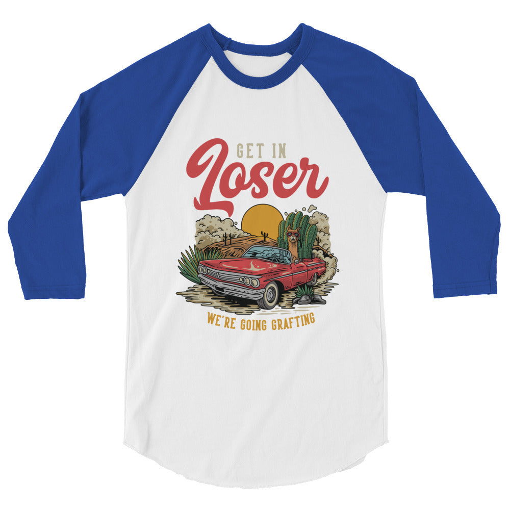 Get in Loser camisa raglán de manga 3/4