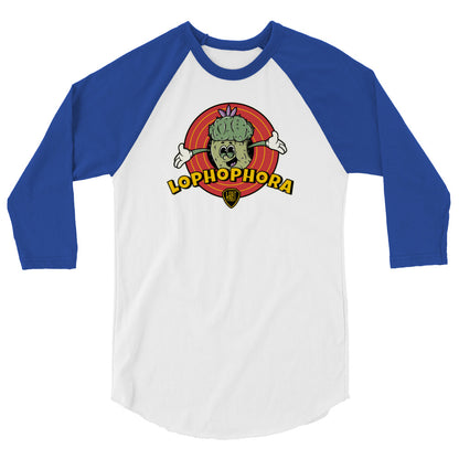 Lophophora 3/4 sleeve raglan shirt