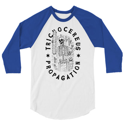 Tricho Propagation 3/4 sleeve raglan shirt