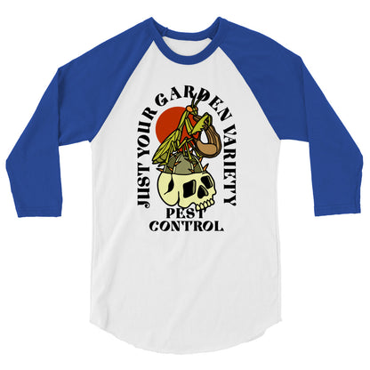 Pest Control 3/4 sleeve raglan shirt