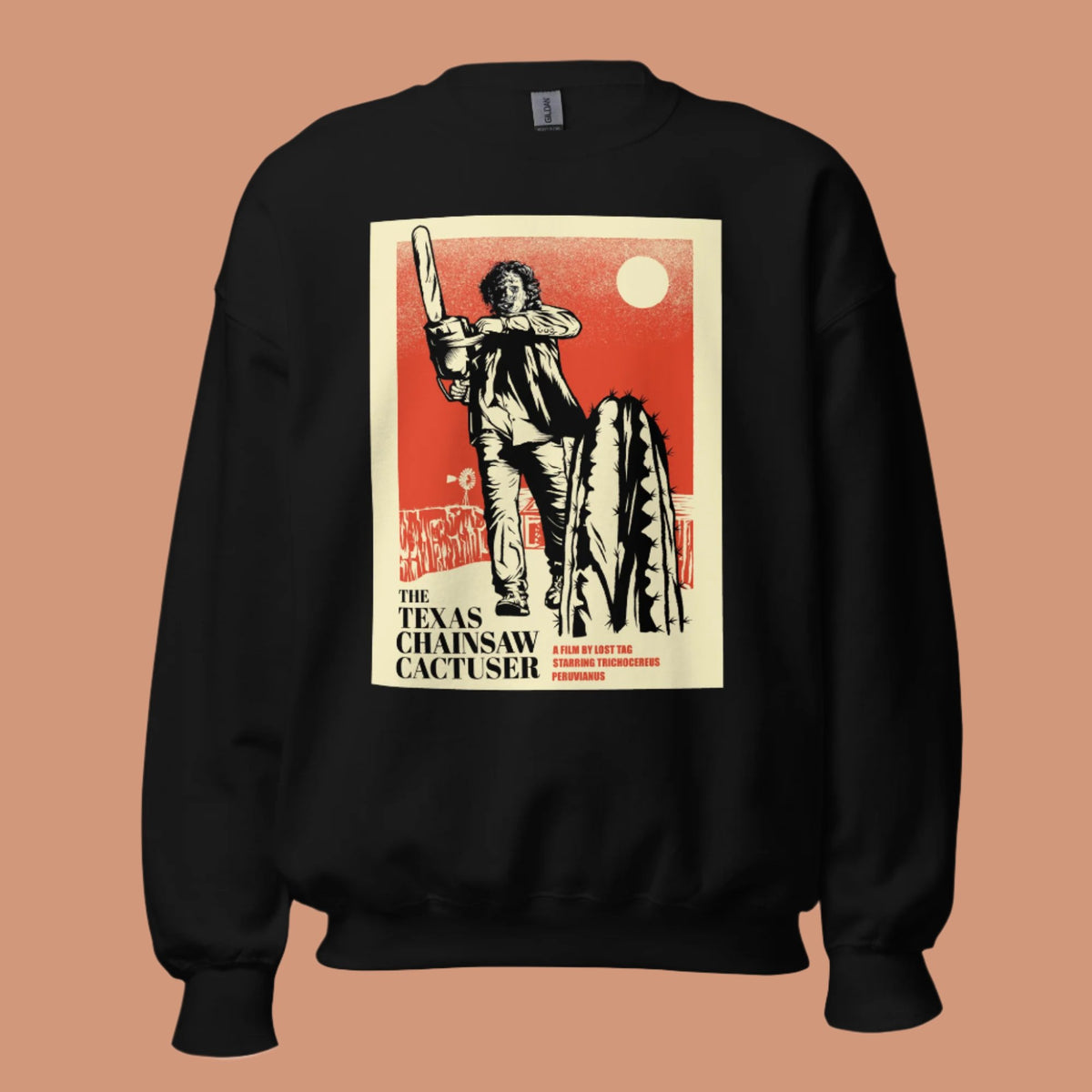 Chainsaw Cactuser Unisex Sweatshirt
