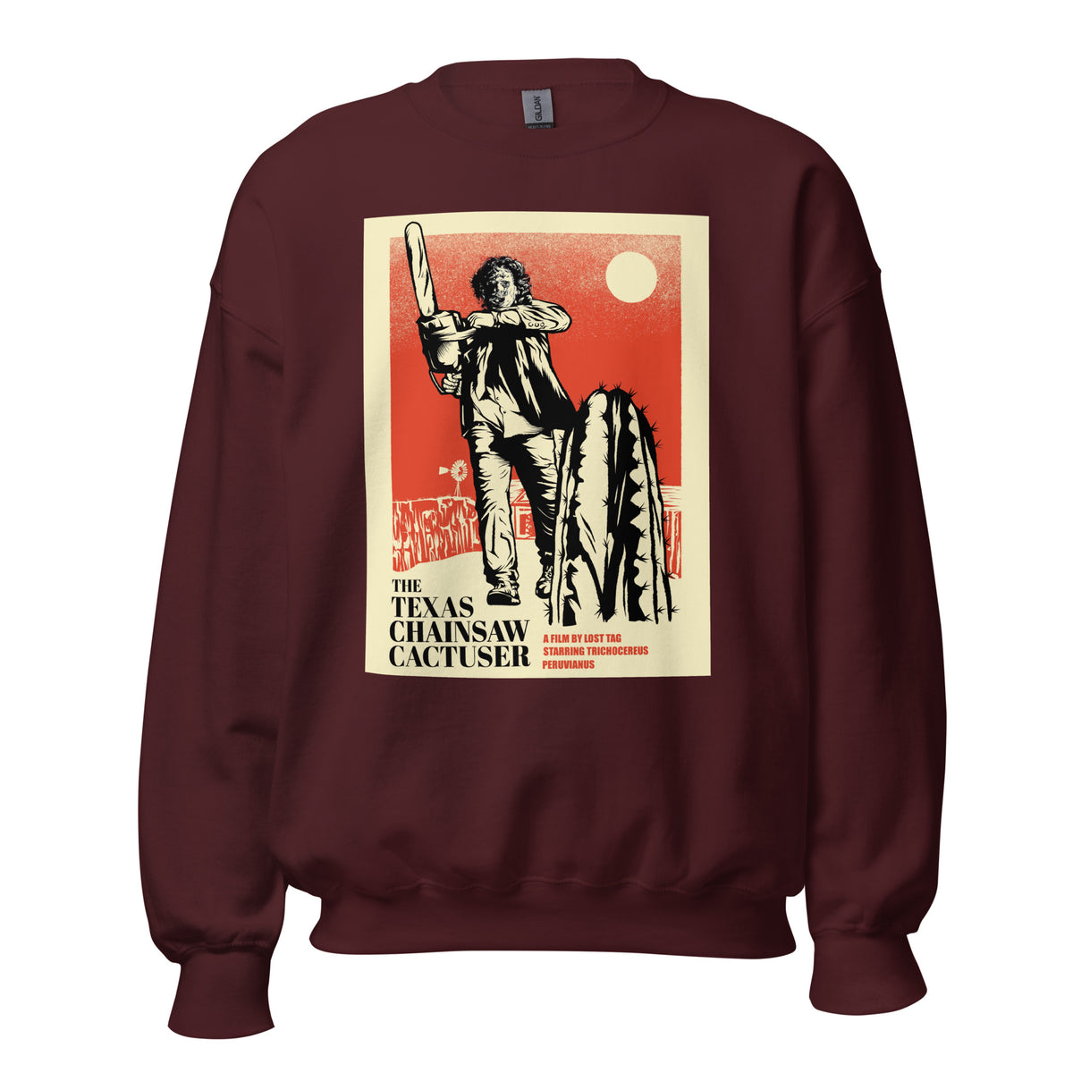Chainsaw Cactuser Unisex Sweatshirt