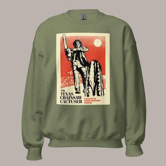 Chainsaw Cactuser Unisex Sweatshirt