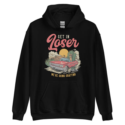 Métete en la sudadera con capucha unisex Loser