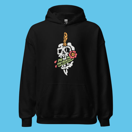 Tricho Skull unisex hoodie