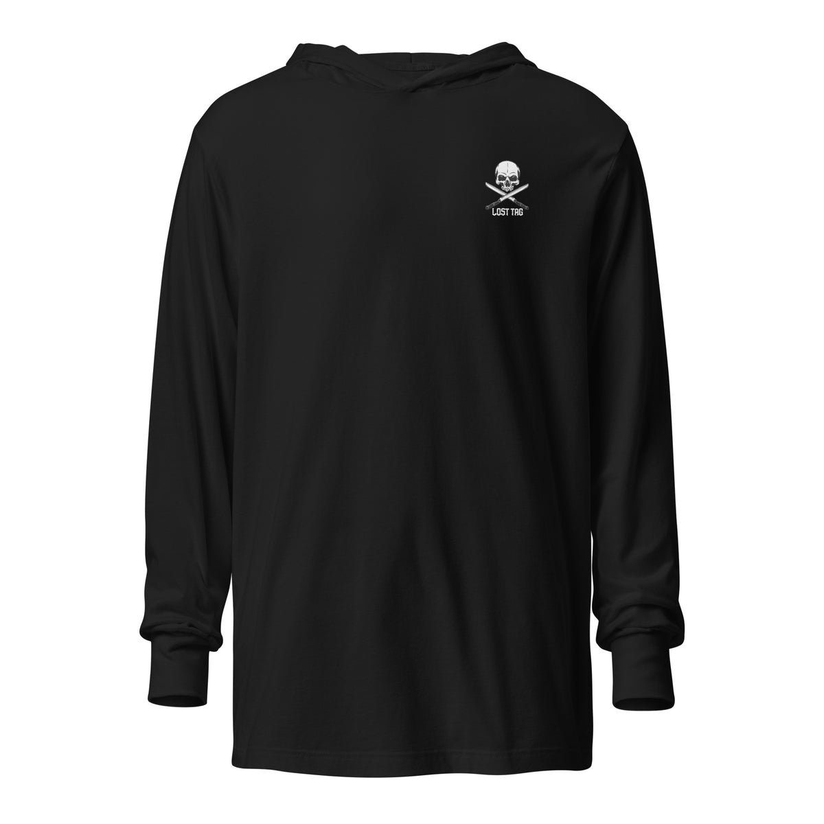 C'est La Vie Hooded long-sleeve tee