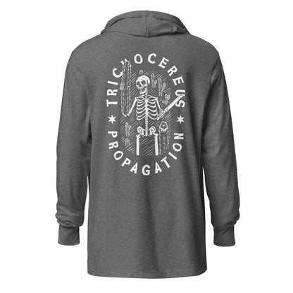 Tricho Propagation unisex hooded long-sleeve tee
