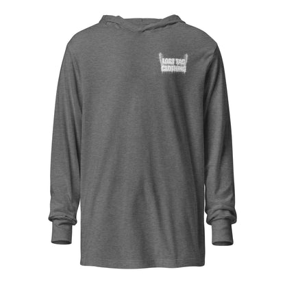 Tricho Propagation unisex hooded long-sleeve tee