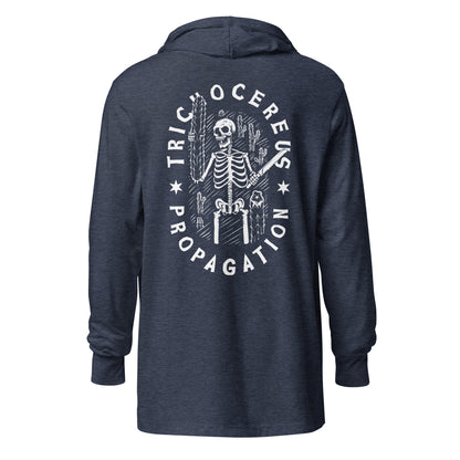 Tricho Propagation unisex hooded long-sleeve tee