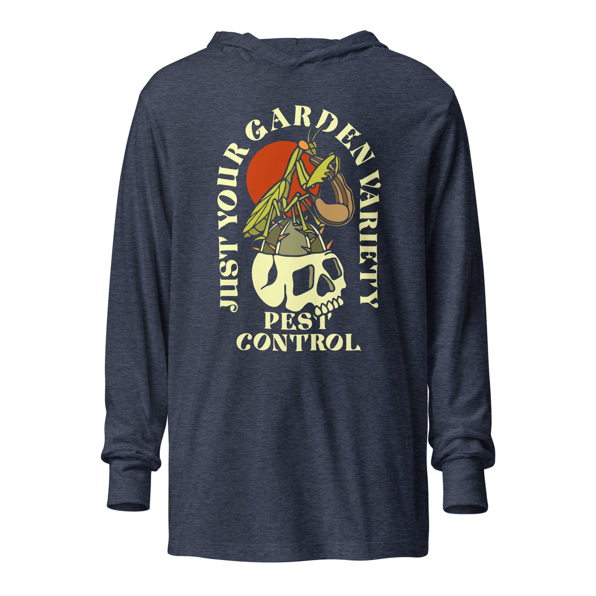 Pest Control Hooded long-sleeve tee