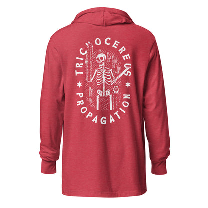 Tricho Propagation unisex hooded long-sleeve tee