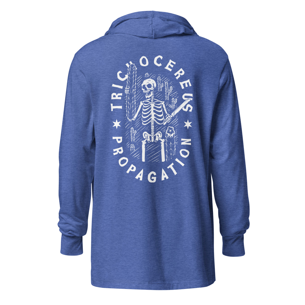 Tricho Propagation unisex hooded long-sleeve tee