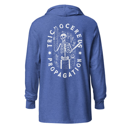 Tricho Propagation unisex hooded long-sleeve tee