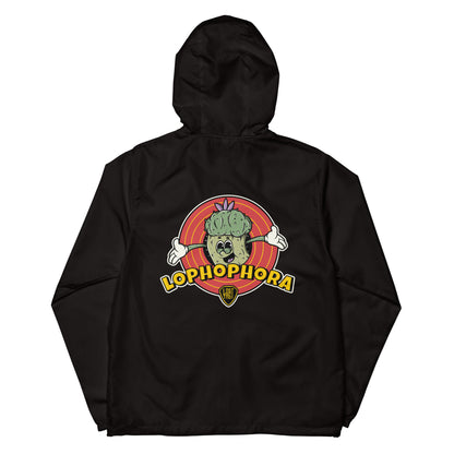 Lophophora Unisex lightweight zip up windbreaker