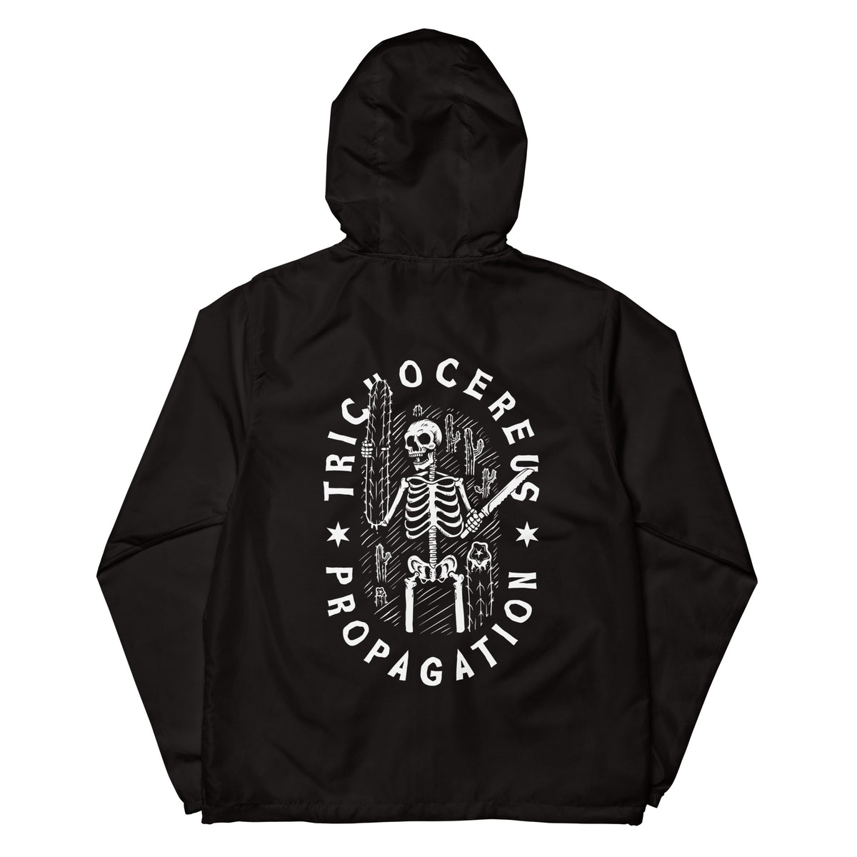 Tricho Propagation cortavientos unisex ligero con cremallera