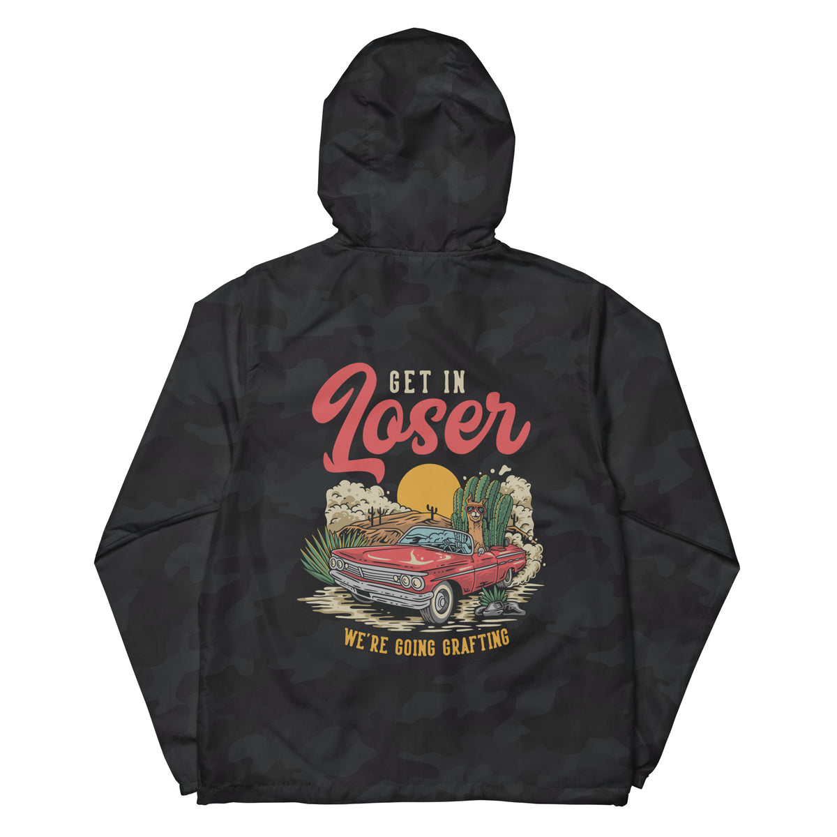 Get in Loser cortavientos ligero unisex con cremallera
