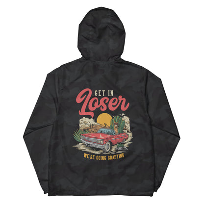 Get in Loser cortavientos ligero unisex con cremallera
