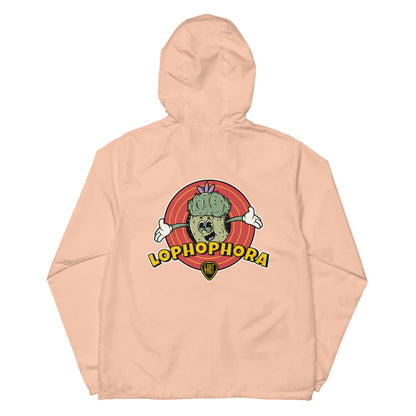 Lophophora Unisex lightweight zip up windbreaker