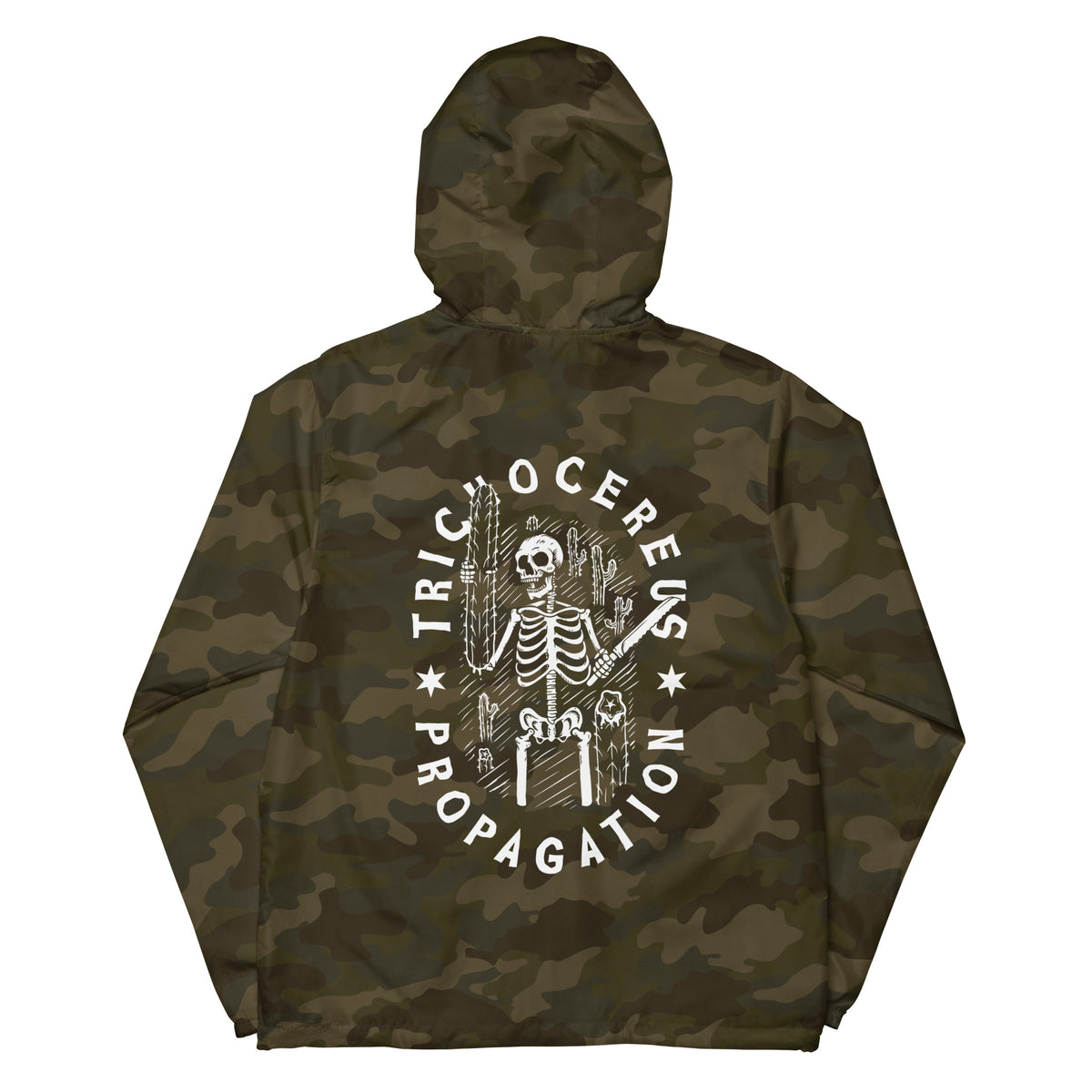 Tricho Propagation cortavientos unisex ligero con cremallera