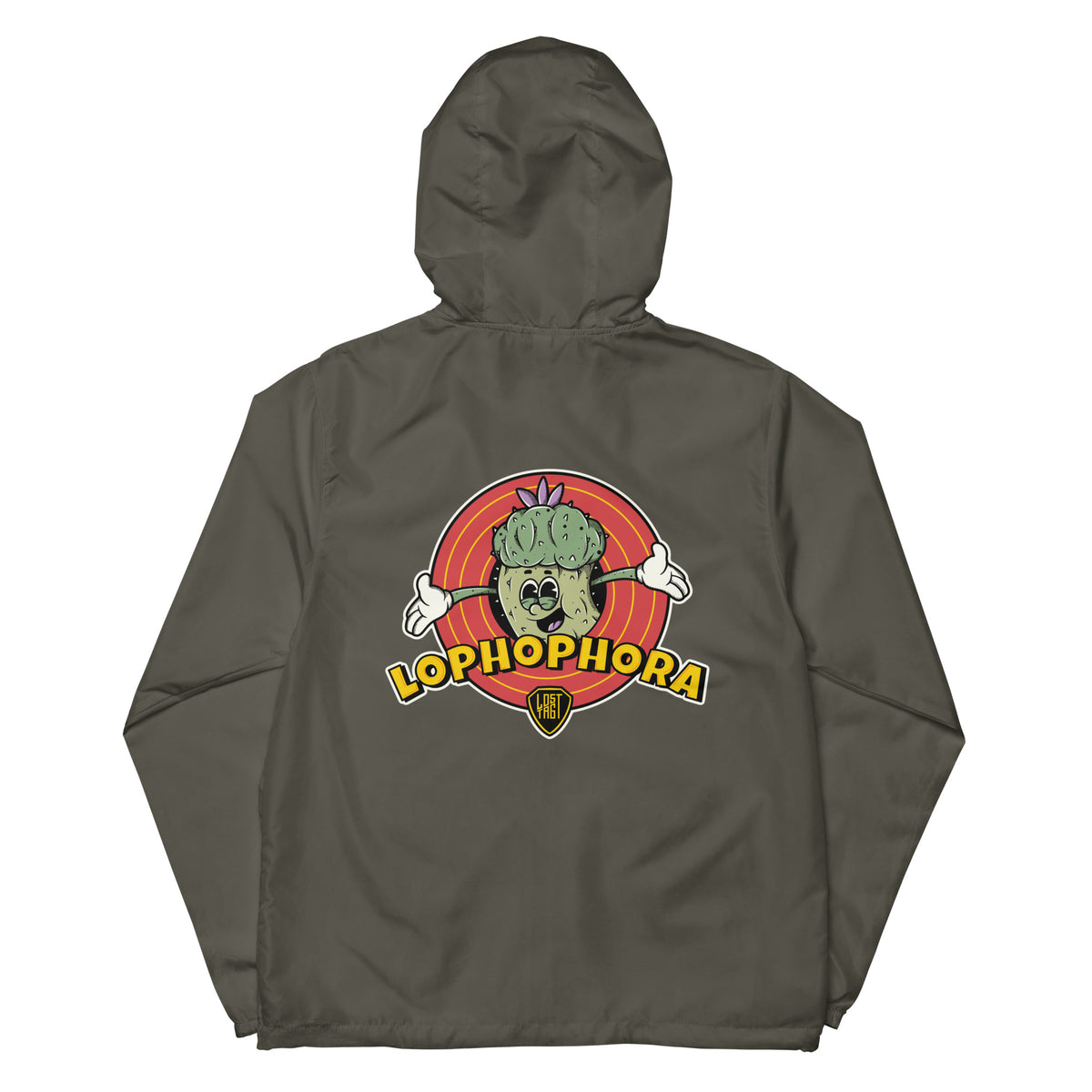 Lophophora Unisex lightweight zip up windbreaker