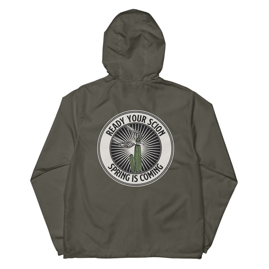 Ready Your Scion cortavientos ligero unisex con cremallera