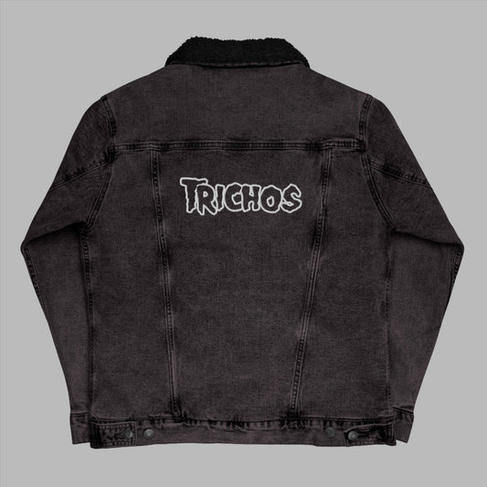 Trichos unisex denim sherpa jacket