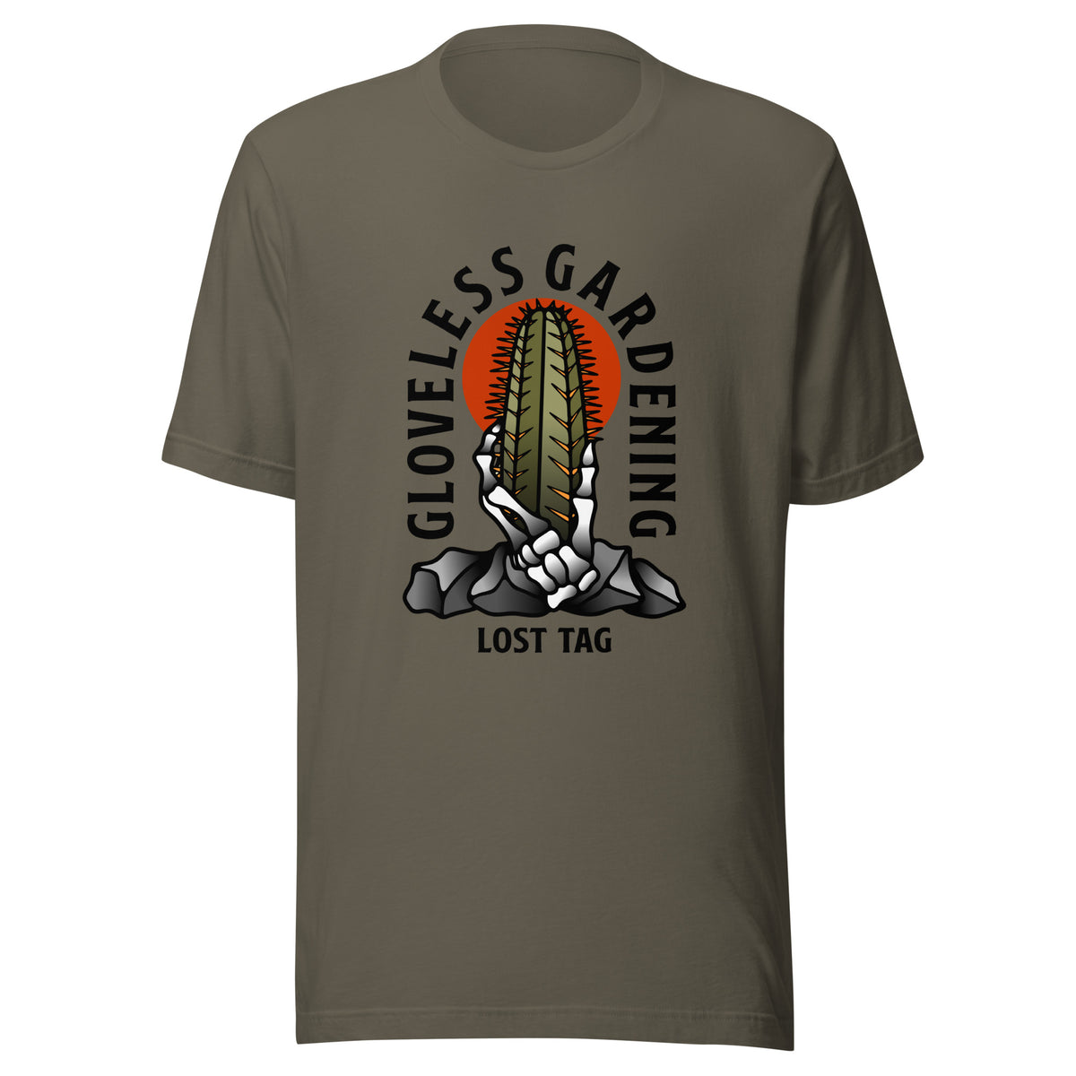 Handschuhloses Garten-Unisex-T-Shirt