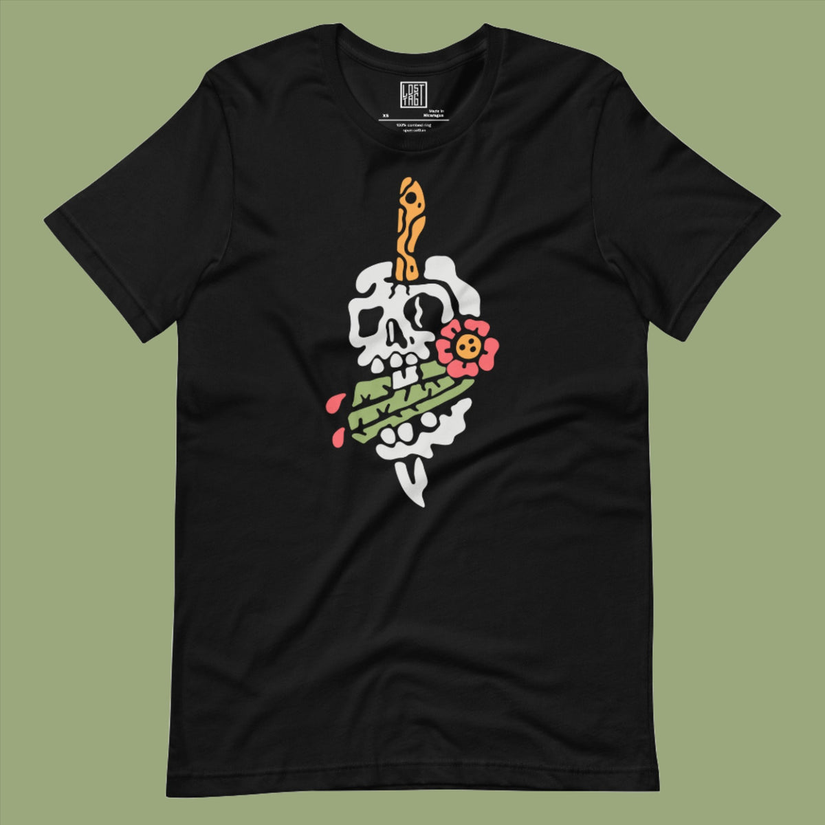 Camiseta unisex Tricho Calavera