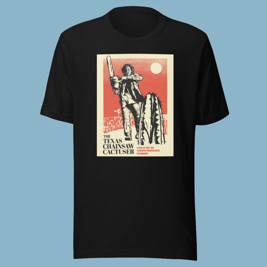 Chainsaw Cactuser Unisex t-shirt