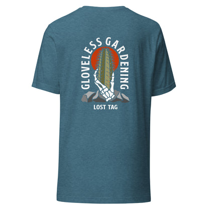 Gloveless Gardening dual-sided unisex t-shirt