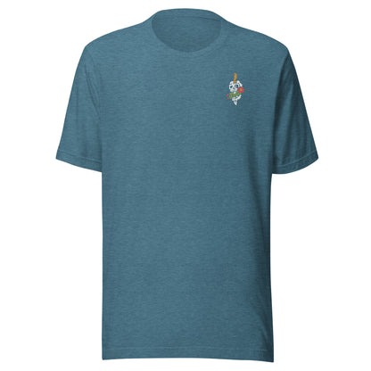 Gloveless Gardening dual-sided unisex t-shirt