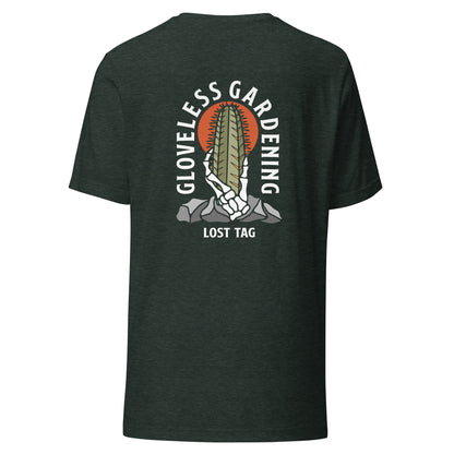 Gloveless Gardening dual-sided unisex t-shirt
