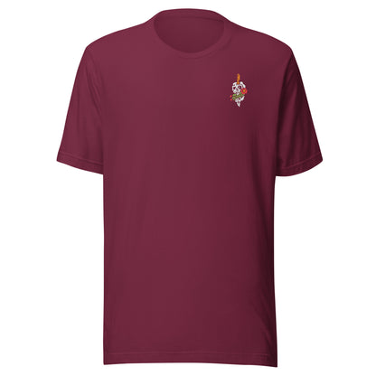 Gloveless Gardening dual-sided unisex t-shirt