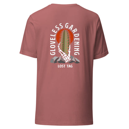 Gloveless Gardening dual-sided unisex t-shirt