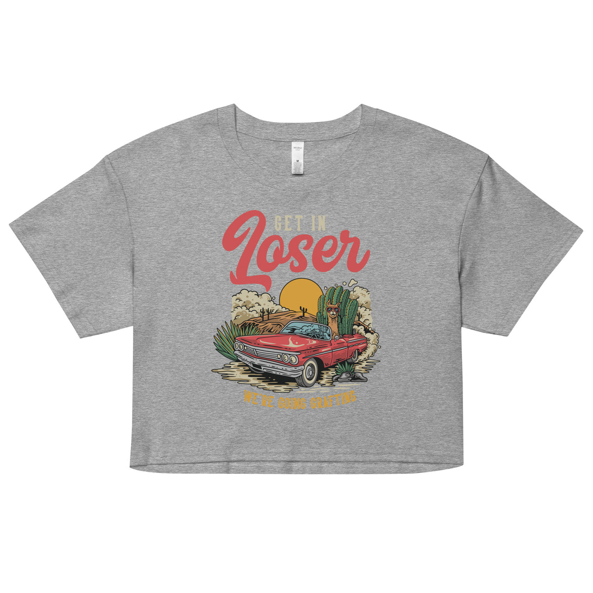 Get in Loser women’s crop top