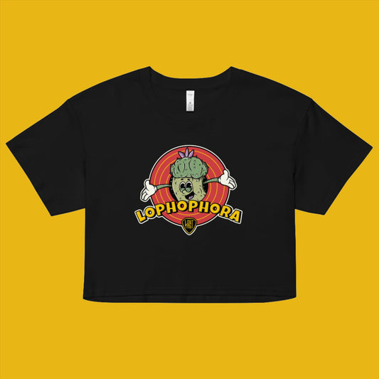 Lophophora women’s crop top