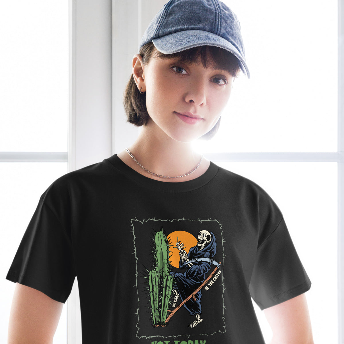 Not Today, Death women’s crop top