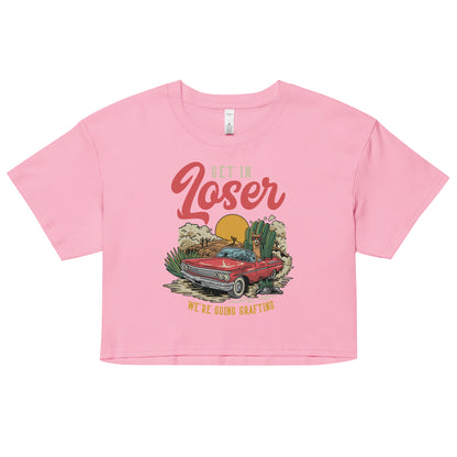 Get in Loser women’s crop top