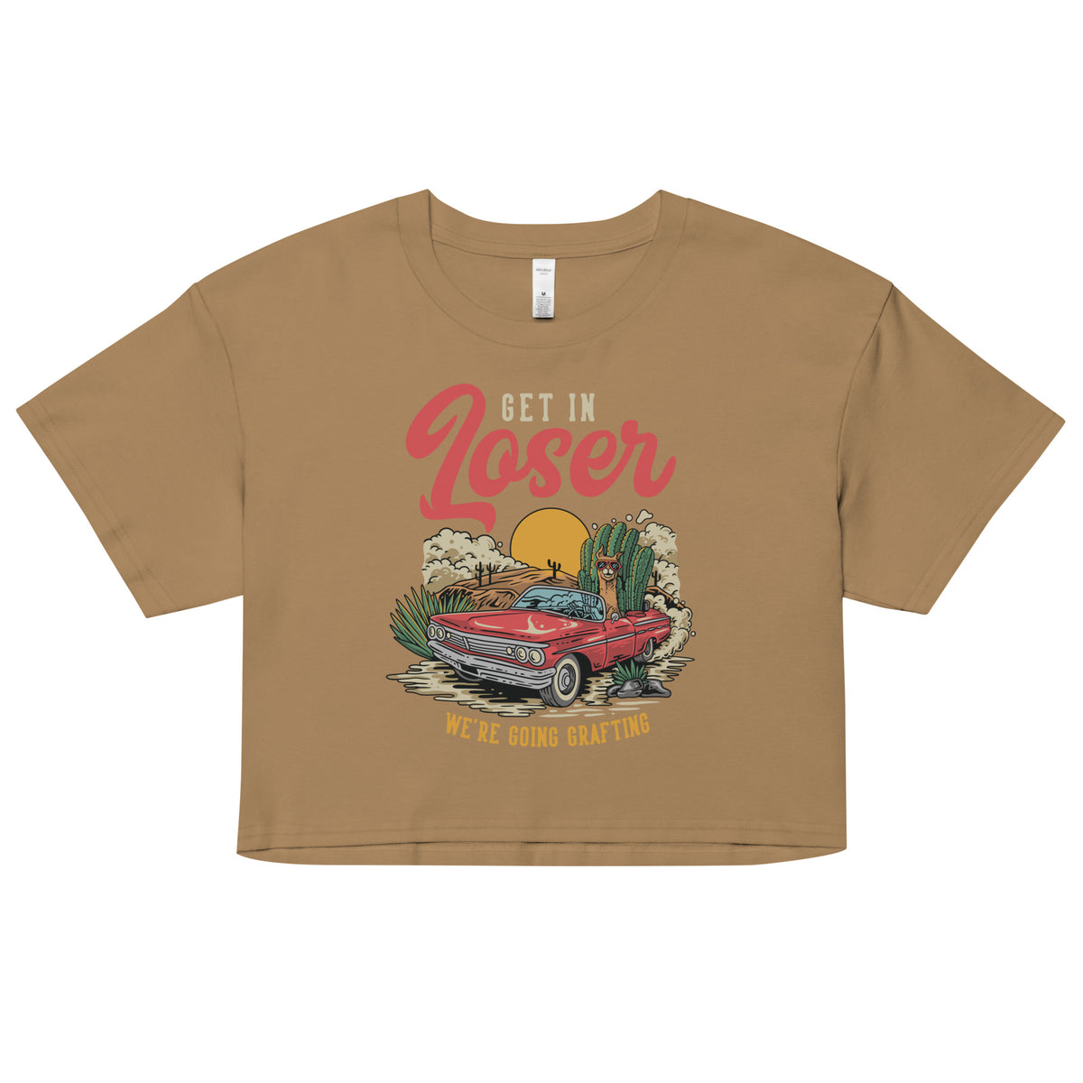 Get in Loser women’s crop top