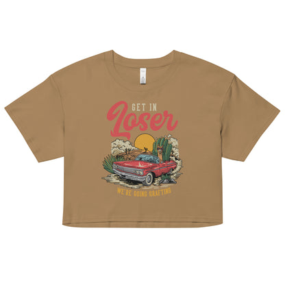 Get in Loser women’s crop top