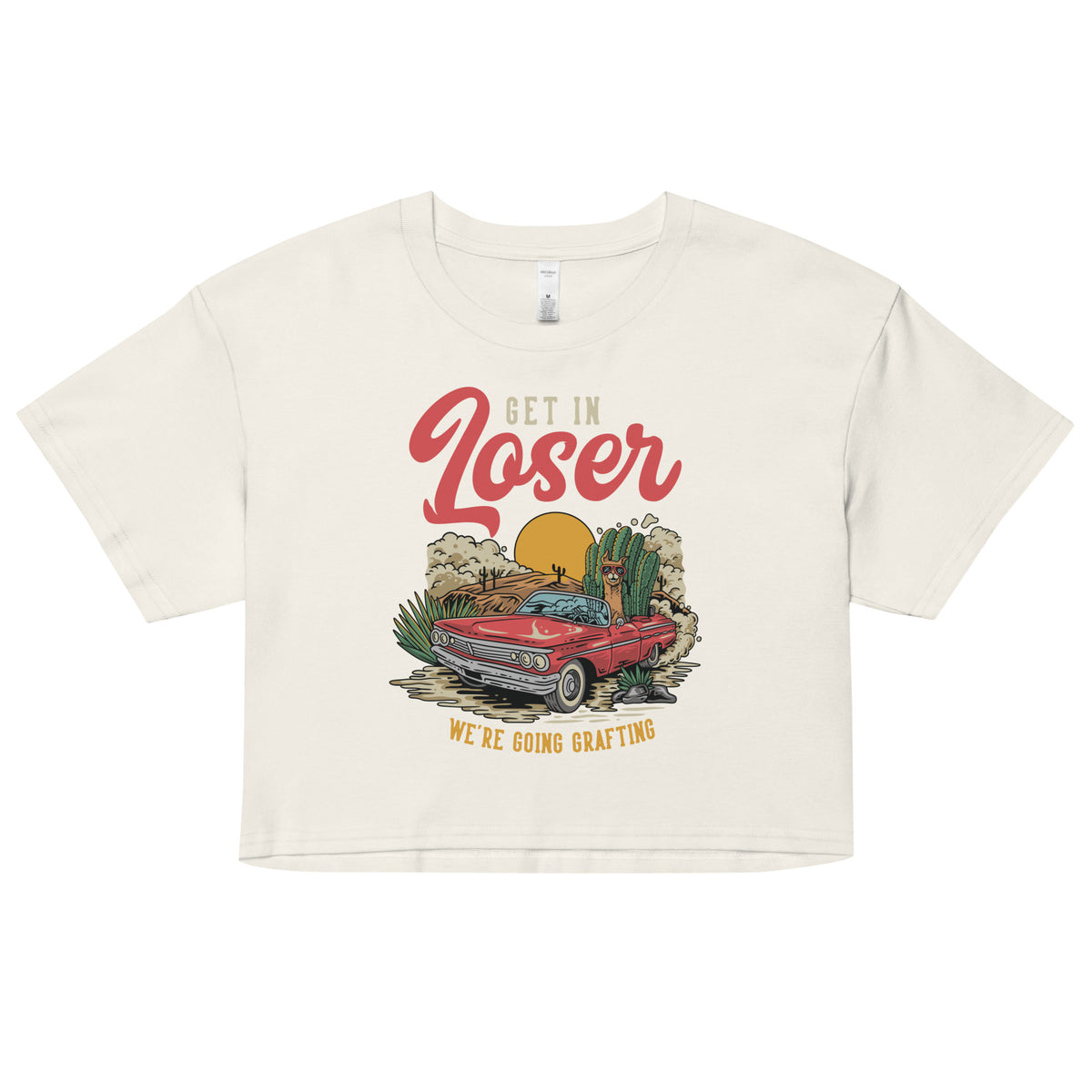 Get in Loser women’s crop top