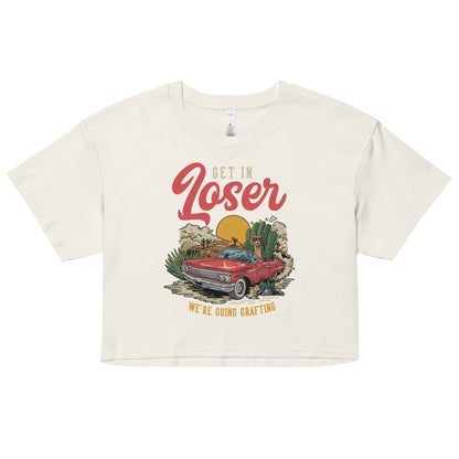 Get in Loser women’s crop top