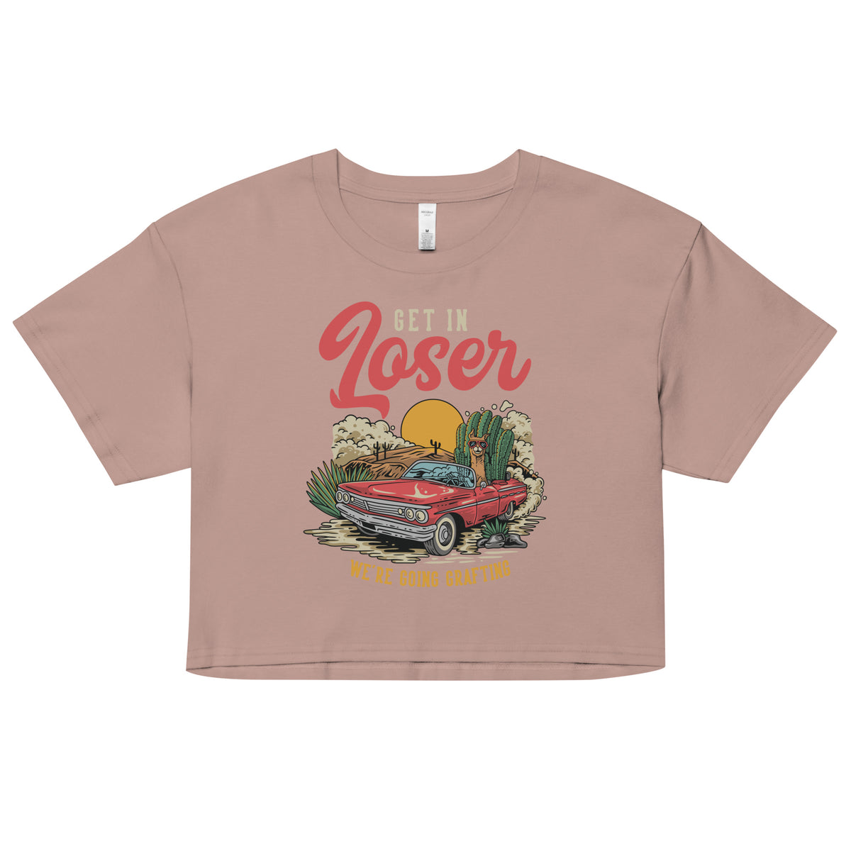 Get in Loser women’s crop top